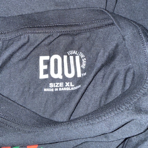 Men’s EQUI Black Excellent T-Shirt Size‎ XL - Picture 4 of 5